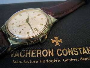 Authentic Vacheron Constantin 18K solid gold chronometer royal Jambo 