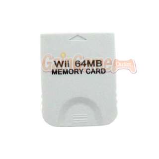 New 32 MB MEMORY CARD FOR NINTENDO WII GAMECUBE GAME  