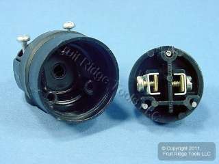 Leviton Non Polarized Rubber Plug NEMA 1 15 1 15P 15A 125V 115PR 