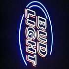 Bud Light Neon Electric Beer Bar Sign Authentic Anheuser Busch 