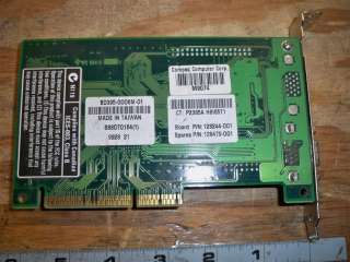 Compaq 128479 001 9821 01A 8MB AGP VGA Video Card  