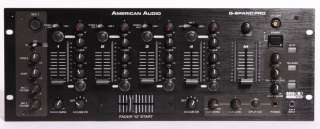 American Audio Q Spand PRO 4 Channel DJ Mixer 886830170515  