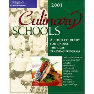  Petersons Culinary Schools 2001 (9780768904710) Peterson 