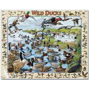  New White Mountain Puzzles Wild Ducks 1000 Piece Puzzle 