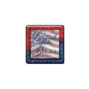  Land of the Free Americana Coasters Case Pack 6