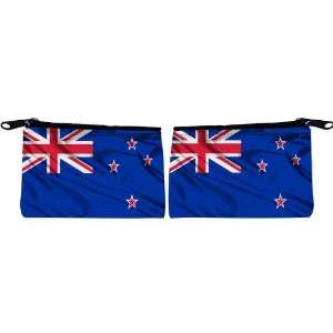  Rikki Knight New Zealand Flag Scuba Foam Coin Purse Wallet 
