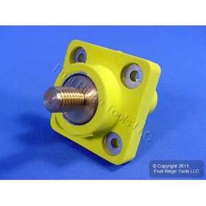 Leviton Yellow 16 Series Cam Receptacle Panel Outlet 3/4 Stud Female 