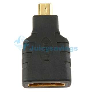 male to hdmi type a female color black accessory only