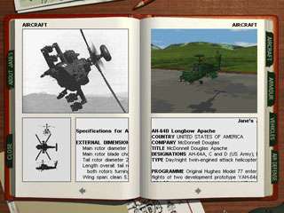 Janes AH 64D Longbow PC CD historical missions sim game  