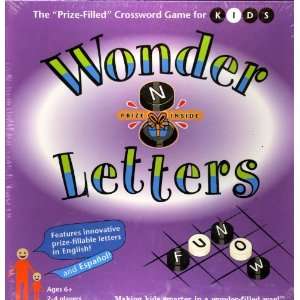 WonderLetters Crossword Game Toys & Games