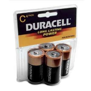 Duracell 13848 Coppertop C Battery, 4 Pack