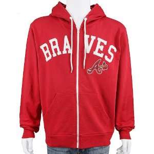  Atlanta Braves Powerhouse Hooded Sweatshirt Sports 