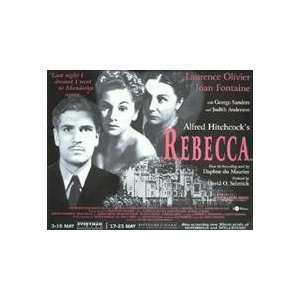  REBECCA (RE ISSUE) (BRITISH QUAD) Movie Poster