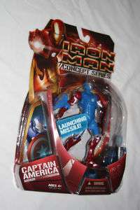 2008 Hasbro Iron Man 6 Inch Captain America Armor  
