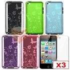soft flower tpu case cover for ipod touch 4 $ 7 91  free 