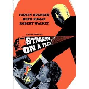  Strangers on a Train (1951) 27 x 40 Movie Poster Style G 