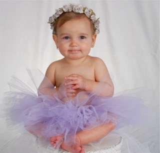 Baby/Girls Custom Tutu ANY SIZE Lilac Extra Fluffy  