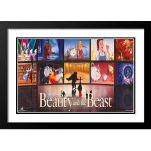 Beauty and the Beast 32x45 Framed and Double Matted Movie Poster   F 