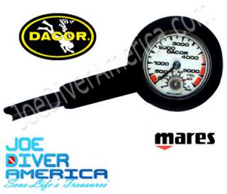 Dacor   Mares Pressure Gauge / Thermometer  