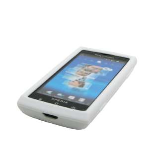 for Sony Ericsson Xperia X10 Case Cover Skin Gel White 654367390696 