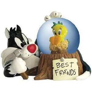  Looney Tunes Sylvester and Tweety Bird 45mm Water Snow 