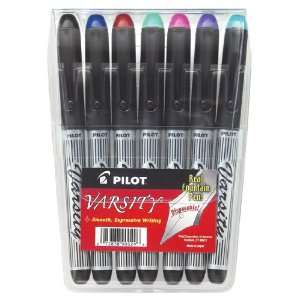   Pen Assorted Multicolor 7 Pack Fountain Pen   P90029