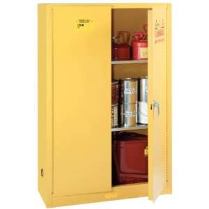 Flammable Liquid Standard Storage Cabinet with 2 Door Manual Close, 43 