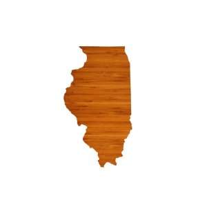  AHeirlooms Illinois State Cutting Board