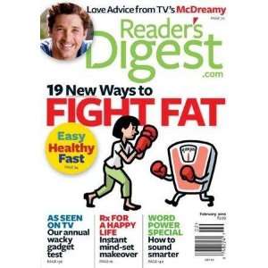  Readers Digest   February, 2010 Issue Books