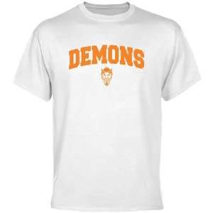Northwestern State Demons White Logo Arch T shirt  Sports 