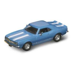  1967 Chevrolet Camaro Z 28 Blue 1/43 Diecast Car Model Toys & Games