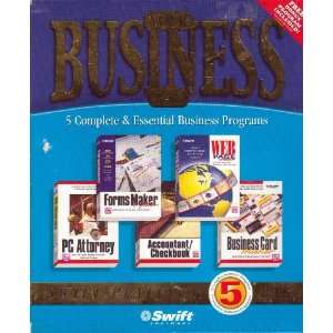   Complete & Essential Business programs Swift Platinum 5 Pak Software