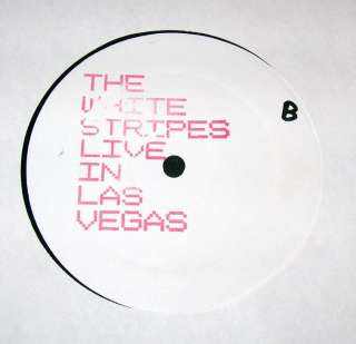 The White Stripes Las Vegas 3 LP Vinyl Promo Jack Meg 825646874347 