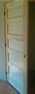   Flat Panel Shaker Style Interior Door, 18 x 80 Pre Hung  