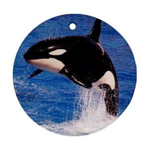  Orca Killer Whale Ornament (Round)