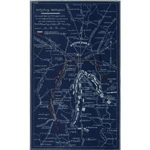  Civil War Map Atlas of the battlefield of Antietam 
