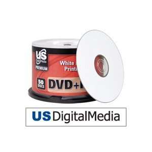  USDM Premium DVD+r White Inkjet Printable 16x Electronics