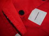 Italian Designer COSTUME NATIONAL Red Denim FITTED Blazer JACKET 44 8 