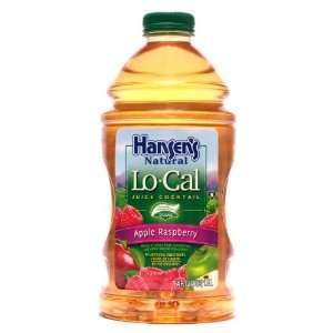 Hansens Lo Cal Apple Raspberry Juice, 64 Ounce Bottles (Pack of 8 