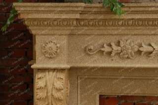 Granite Fireplace Mantel and Surround  