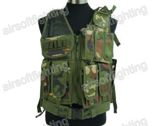 Airsoft Tactical Mesh Designed with Holster Vest   WL  