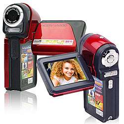 SVP HDDV2200 5MP 2 inch LCD Red Digital Camcorder  