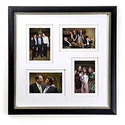 Tribecca Black 4 slot Photo Frame  