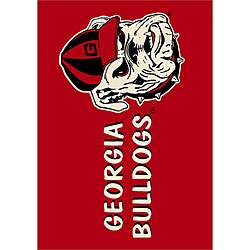 University of Georgia Bulldog Area Rug (54 x 78)  