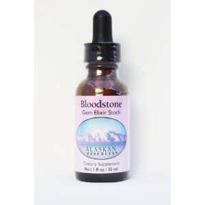 Alaskan Essences Bloodstone Gem Elixir Stock Dietary Supplement 1 oz 