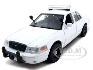 2007 FORD CROWN VIC UNMARKED POLICE CAR WHITE 124  