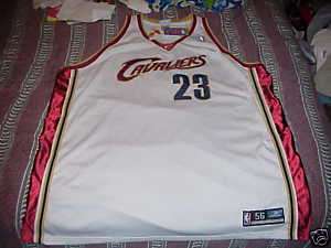 LEBRON JAMES AUTHENTIC CAVALIERS JERSEY*56*NEW W/TAGS  