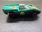   MATTEL HOT WHEELS REDLINE 1/64 SCALE LOLA GT70 1968 GREEN DIECAST CAR