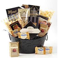 With Sympathy Gift Basket  