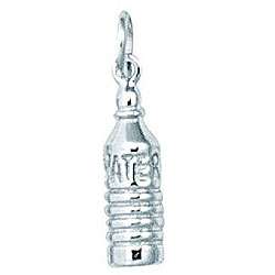 Sterling Silver Water Bottle Charm  